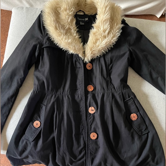 Penny Lane Faux Fur Coat perfect for Fall/Spring - Picture 5 of 7